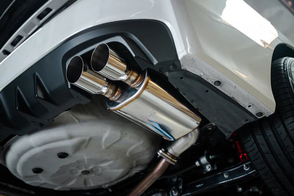 REMARK Axleback Exhaust. Subaru WRX STi VA. Stainless Double Wall Tip (Muffler Ver.)