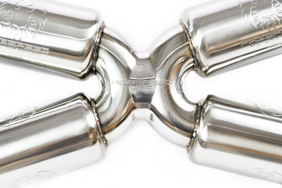 Fabspeed Lamborghini Huracan Evo Valvetronic Dual Tone Supersport X-Pipe Exhaust System (2019+)