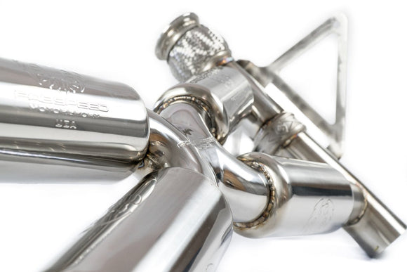 Fabspeed Lamborghini Huracan Evo Valvetronic Dual Tone Supersport X-Pipe Exhaust System (2019+)