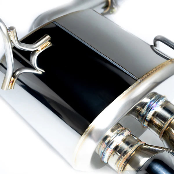 REMARK Catback Exhaust. Subaru WRX STi VA - Stainless Single 4" Quad Tips (Resonated) - 0