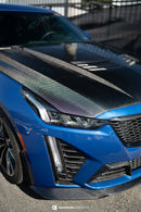 2022-2024 CADILLAC CT5-V BLACKWING CARBON FIBER FRONT BUMPER SIDE GRILLES (PAIR)-5