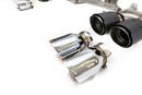 Fabspeed BMW M5 F90 Muffler Bypass Pipes with Quad Style Tips-5