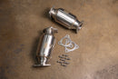 Chevy Corvette C8 / C8 Z06 400 Cell Catted Downpipes-7