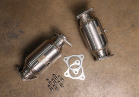Chevy Corvette C8 / C8 Z06 400 Cell Catted Downpipes - 0