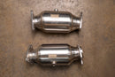 Chevy Corvette C8 / C8 Z06 400 Cell Catted Downpipes-6