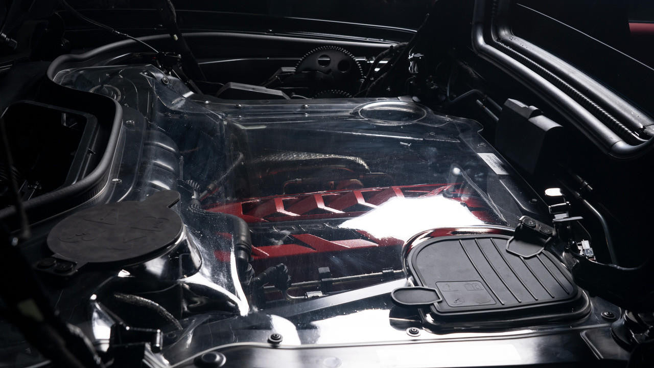 Corvette C8 / Z06 HTC - Clear Engine Cover