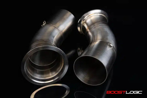 Boost Logic 4″ Link Pipe V-Band To 4″ Formula Exhaust (Race Midpipe)