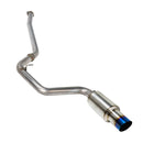 Remark 08-14 Subaru WRX / STI Hatch Cat-Back Exhaust R1 Spec Single Exit Titanium-1