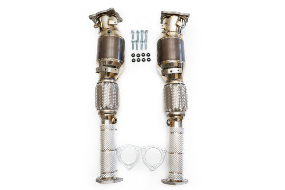 Fabspeed Acura NSX TT / Type S Sport Catalytic Converters (2017-2022)