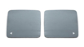 OLM Convex Mirrors with Defrosters and BSM (Chrome) - 2018 Wranger