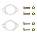 Remark 2017+ Infiniti Q60 Axle Back Exhaust w/Burnt Stainless Single Wall Tip-4