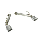 Remark 2017+ Infiniti Q60 Axle Back Exhaust w/Stainless Steel Double Wall Tip-2