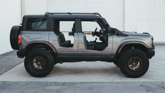 Anderson Composites 21-23 Ford Bronco 4DR Fiberglass Rear Roadster Doors (Pair)