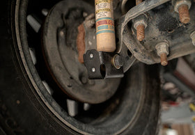 Cali Raised 05-23 Toyota Tacoma Rear Shock Skid Plates - 0