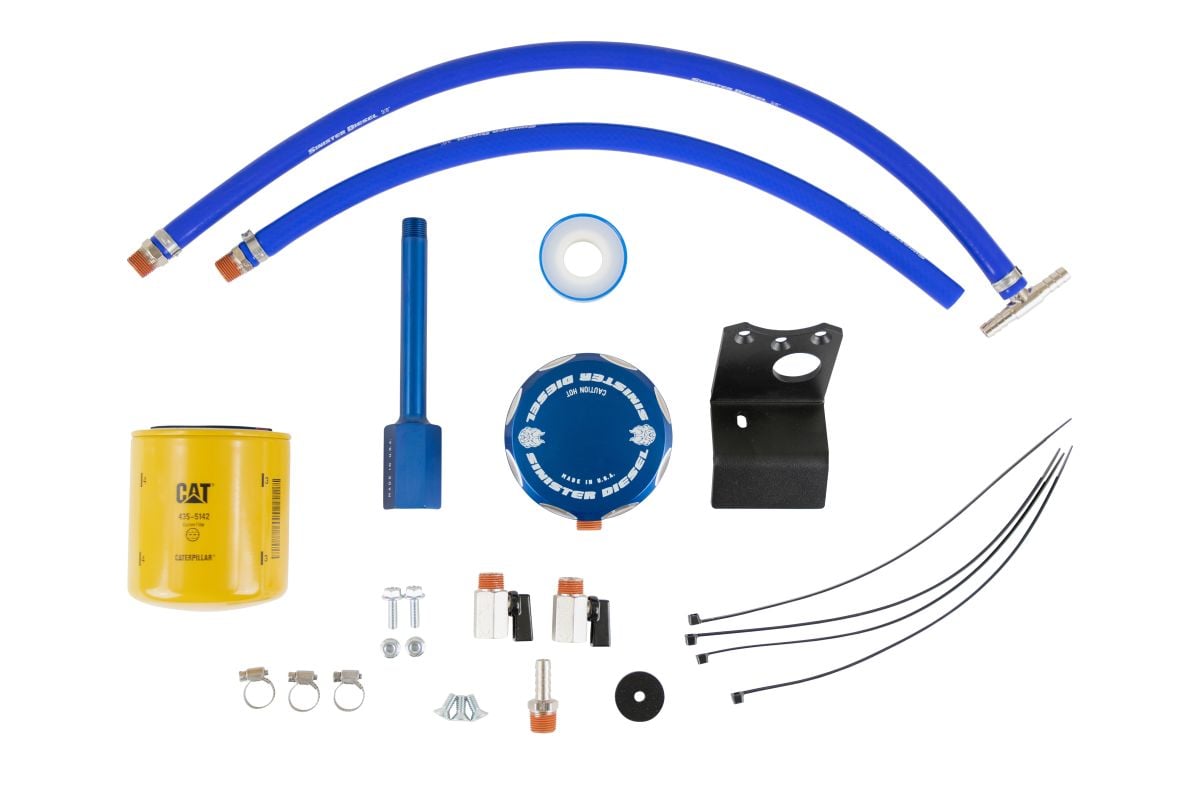 Sinister Diesel 11-16 Ford Powerstroke 6.7L (Engine Mount) Coolant Filtration System