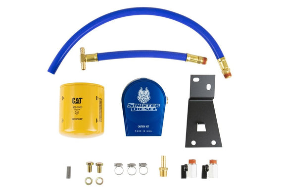 Sinister Diesel 99-03 Ford 7.3L Powerstroke Coolant Filtration System w/ CAT Filter