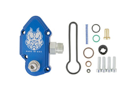Sinister Diesel 03-07 Ford Powerstroke 6.0L Blue Spring Kit with Adjustable Billet Spring Housing