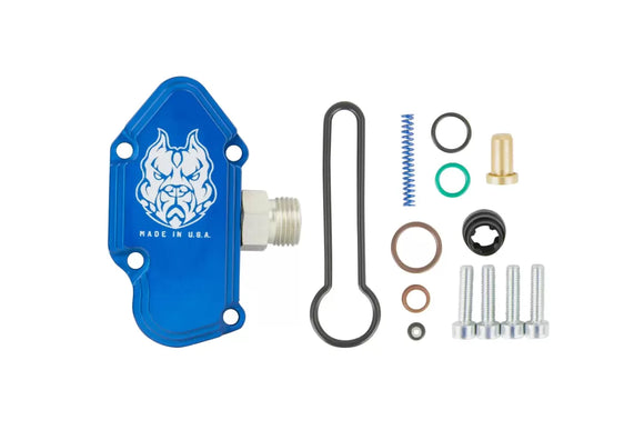 Sinister Diesel 03-07 Ford Powerstroke 6.0L Blue Spring Kit with Billet Spring Housing