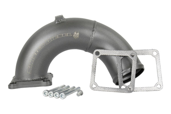 Sinister Diesel 98-02 Dodge Cummins 5.9L Intake Elbow - Grey