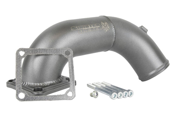 Sinister Diesel 94-97 Dodge Cummins 5.9L 12V Intake Elbow - Gray