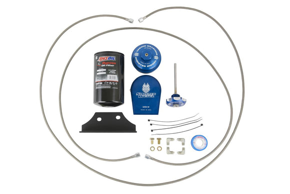 Sinister Diesel 08-10 Ford 6.4L Powerstroke Superduty External Oil Filter System