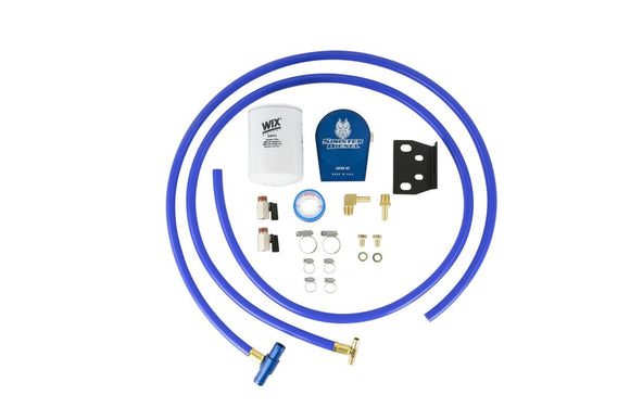 Sinister Diesel 08-10 Ford 6.4L Powerstroke Coolant Filtration System w/ Wix Filter