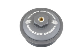 Sinister Diesel 03-07 Ford Powerstroke 6.0L Fuel Filter Cap - Gray