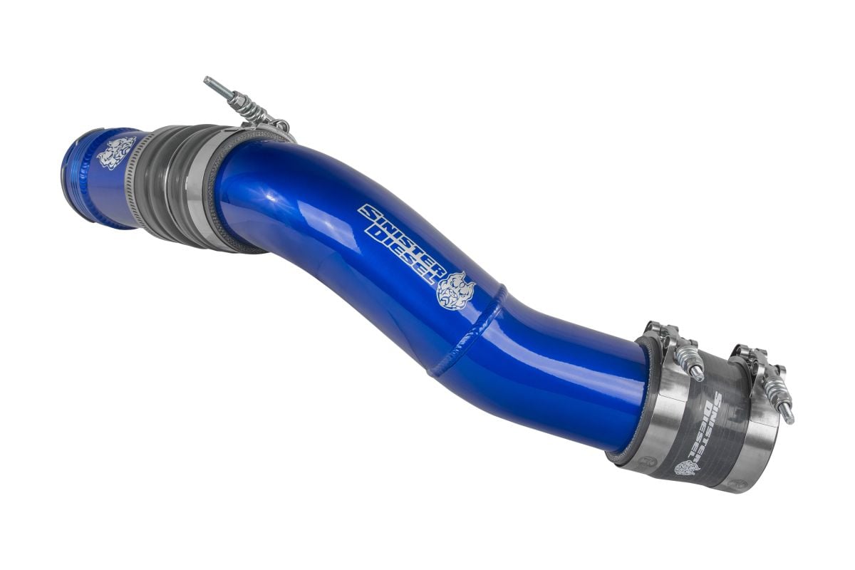 Sinister Diesel 2011+ Ford Powerstroke 6.7L Hot Side Charge Pipe