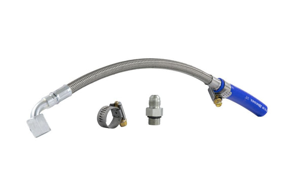 Sinister Diesel Turbo Coolant Feed Line for 2011-2016 Ford Powerstroke 6.7L