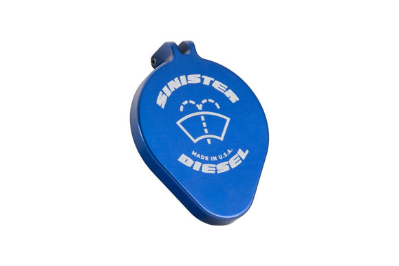 Sinister Diesel 2017+ Ford Powerstroke Windshield Washer Cap