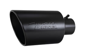 Sinister Diesel Black Ceramic Coated Stainless Steel Exhaust Tip (4in. to 8in.)