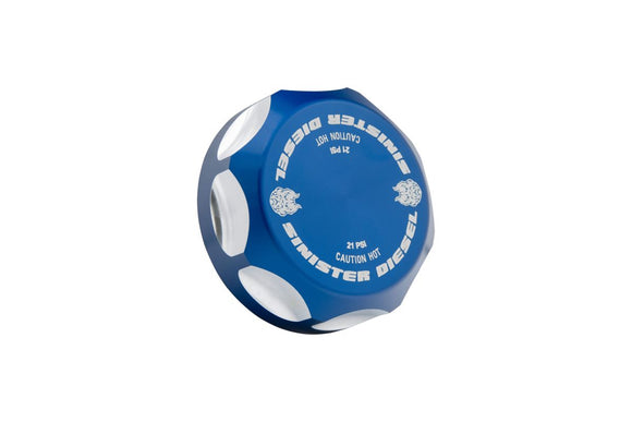 Sinister Diesel 20+ Ford Powerstroke 6.7L Coolant Reservoir (Degas) Cap