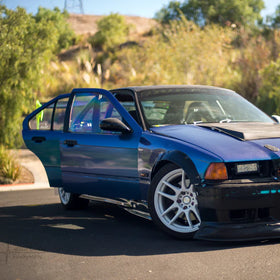 Polycarbonate Door Window Kit - E36 Sedan - 0