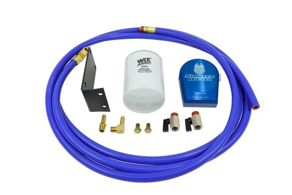 Sinister Diesel 07.5-12 Dodge 6.7L Cummins Coolant Filtration System w/ Wix Filter