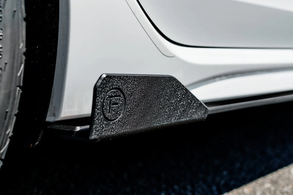 Flow Designs MK8 Golf R Side Skirt Splitters (Pair)