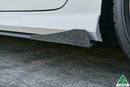 RS3 8V Sedan FL Side Skirt Splitter Winglets (Pair)-2