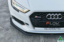 RS3 8V Sedan FL Front Lip Splitter Extensions (Pair)-6
