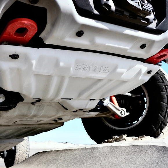 RIVAL Aluminum Radiator Skid Plate and Recovery Points Package 2024-2026 Ford Ranger Raptor 2024-2026 Ford Ranger FX4