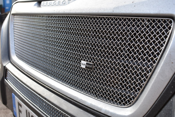 Zunsport Peugeot Boxer 3rd Gen Facelift - Upper Grille - Silver Finish