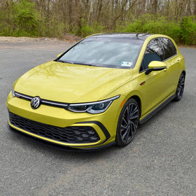 CJM Industries MK8 GTI Side Skirt Extensions | 2024192-MK8SS - 0