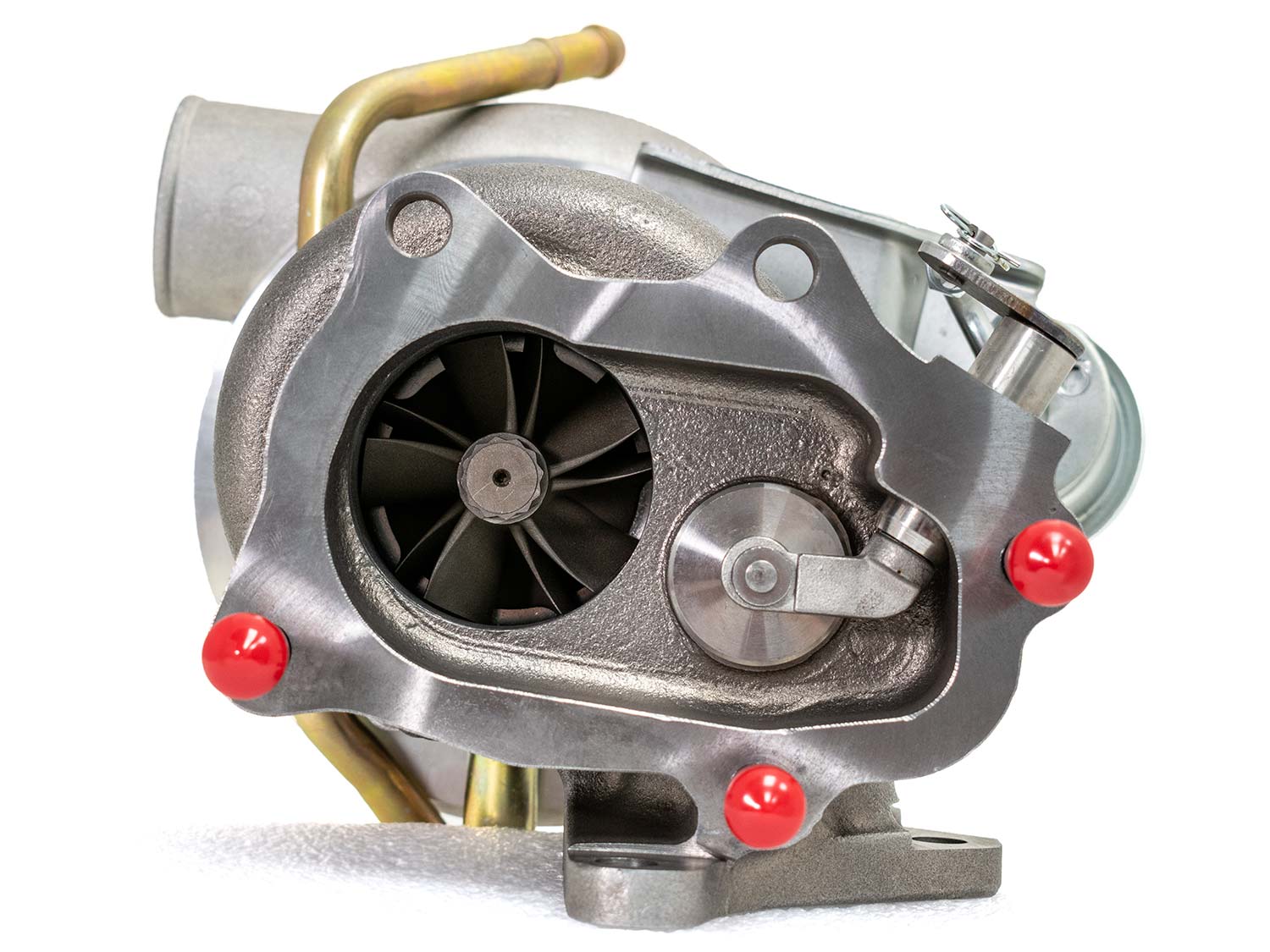 Forced Performance Subaru STi/WRX Green UHF Turbo 60mm CH8CM Turbine Hsg External WG w/Oil Line - 0