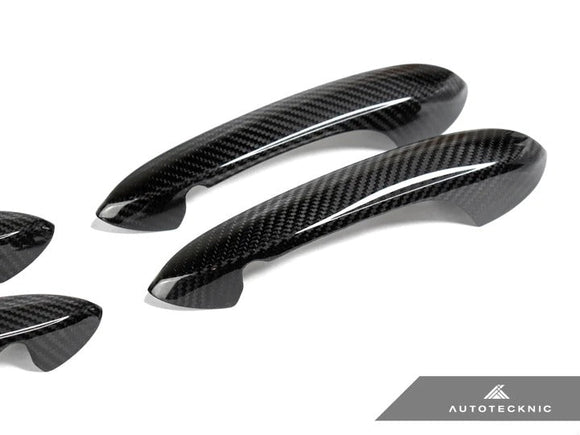 Autotecknic Dry Carbon Door Handle Trim Set - BMW | G82 M4 Coupe | G83 M4 Convertible