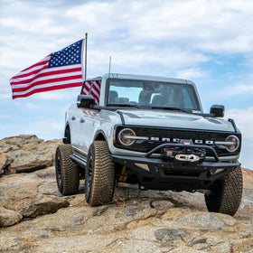 Turn Offroad 2021+ Ford Bronco Tailgate Flag Mount - 0