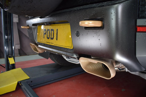 Land Rover Defender OCTA 110 P635 - Sound Wave 3D Printed Tail-Pipes (2025 on)
