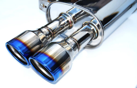 Invidia 14+ Mini Cooper S Q300 w/ Rolled Titanium Tips Cat-Back Exhaust