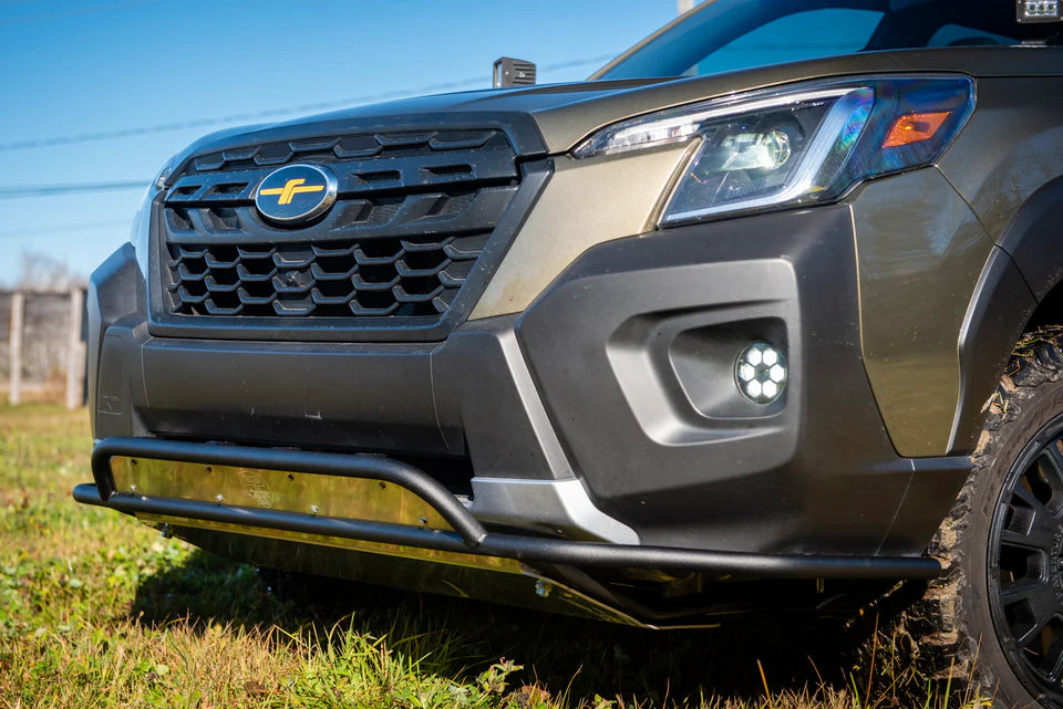 LP Aventure 2022+ Subaru Forester Wilderness Bumper Guard (Incl. Front Plate) - Powdercoated