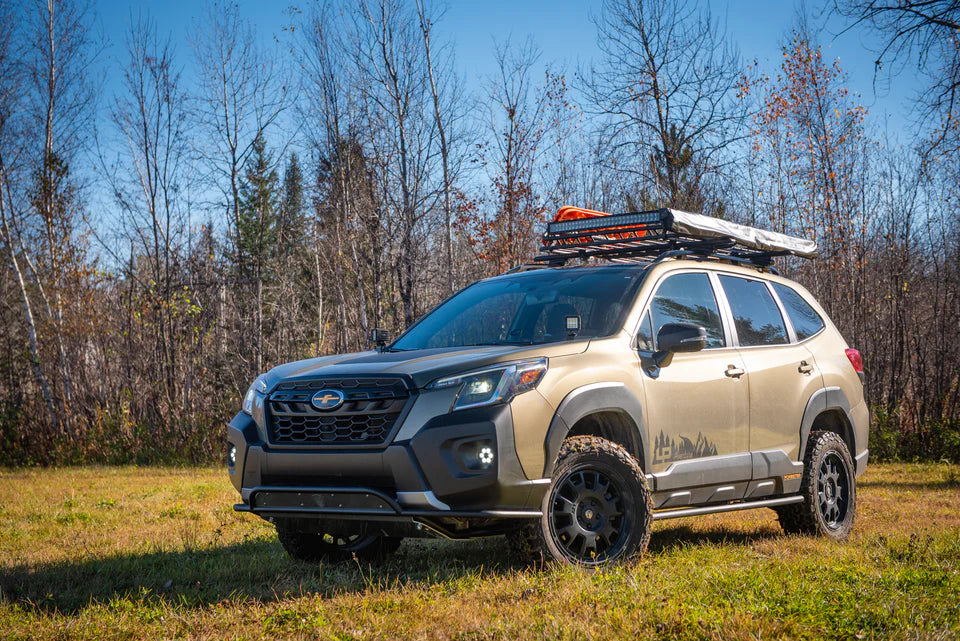 LP Aventure 2022+ Subaru Forester Wilderness Bumper Guard (Incl. Front Plate) - Bare