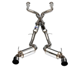 Invidia 2022+ Nissan Z 70mm N1 Cat Back Exhaust - SS Tips