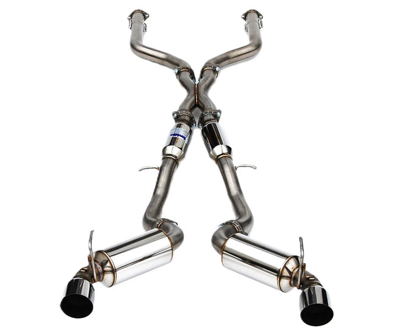 Invidia 2022+ Nissan Z 70mm N1 Cat Back Exhaust - SS Tips