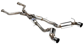 Invidia 2022+ Nissan Z 70mm N1 Cat Back Exhaust - SS Tips - 0